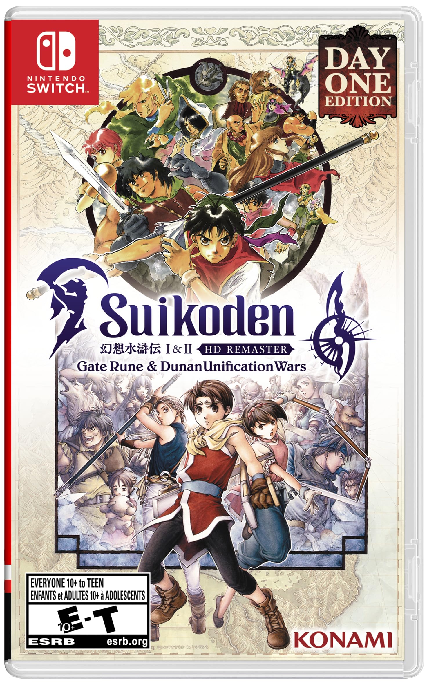 Konami Suikoden I & II HD Remastered for Nintendo Switch - Model 27114