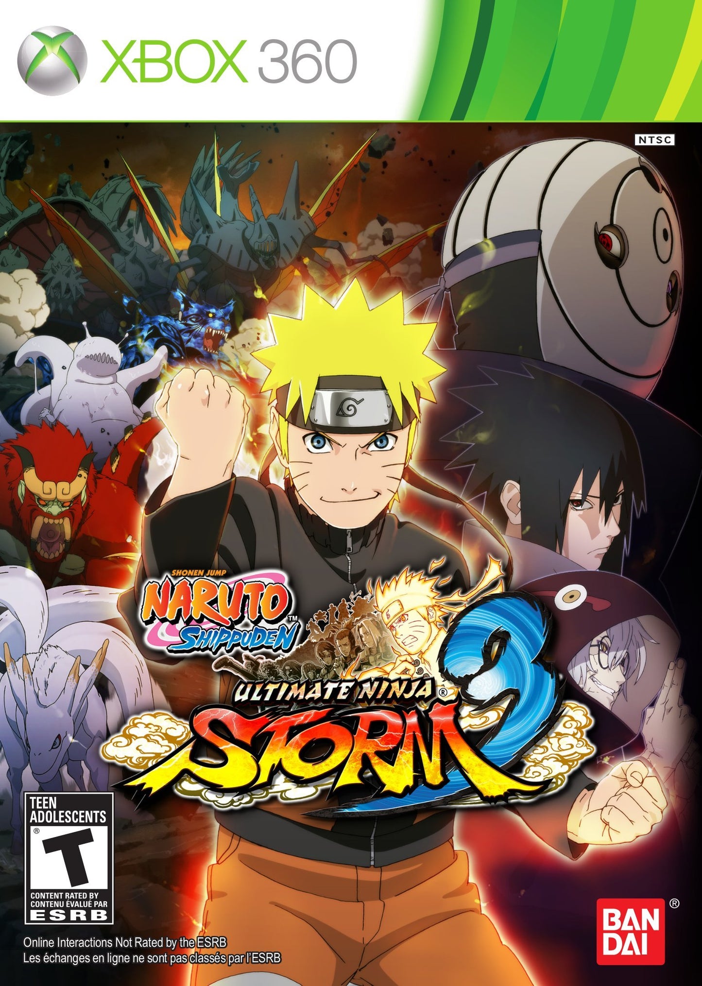 Naruto Shippuden: Ultimate Ninja Storm 3 - Xbox 360 Game by Bandai Namco, Model 21075