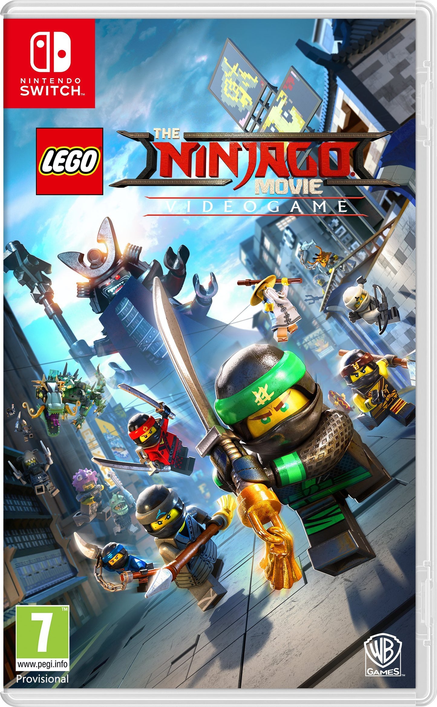 LEGO Ninjago Movie Game for Nintendo Switch - Action-Packed Adventure Videogame, Model 5051892206716