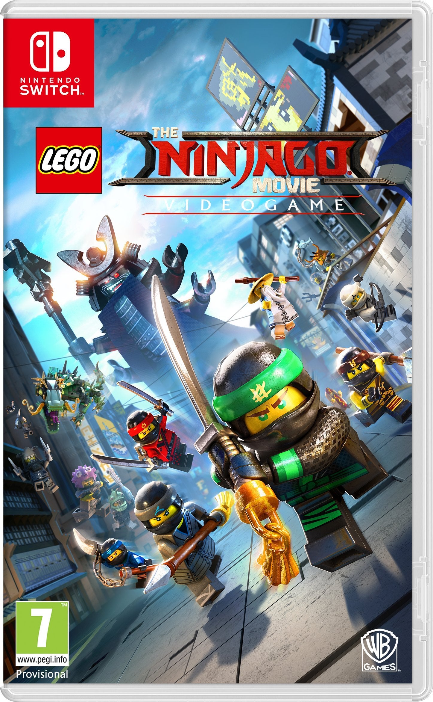 LEGO Ninjago Movie Game for Nintendo Switch - Action-Packed Adventure Videogame, Model 5051892206716