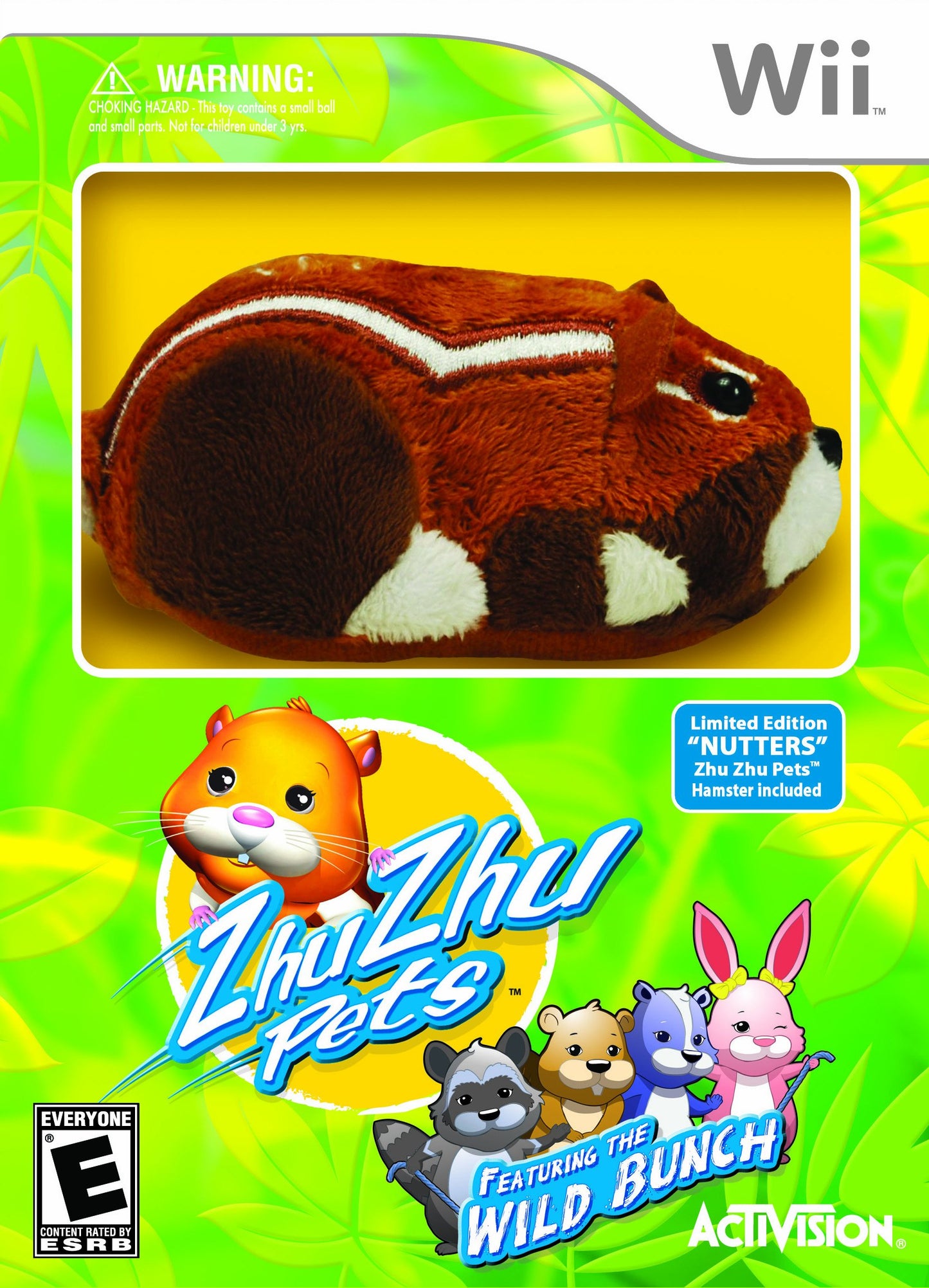 Zhu Zhu Pets: Wild Bunch with Zhu Zhu Hamster - Nintendo Wii (special edition with Hamster)