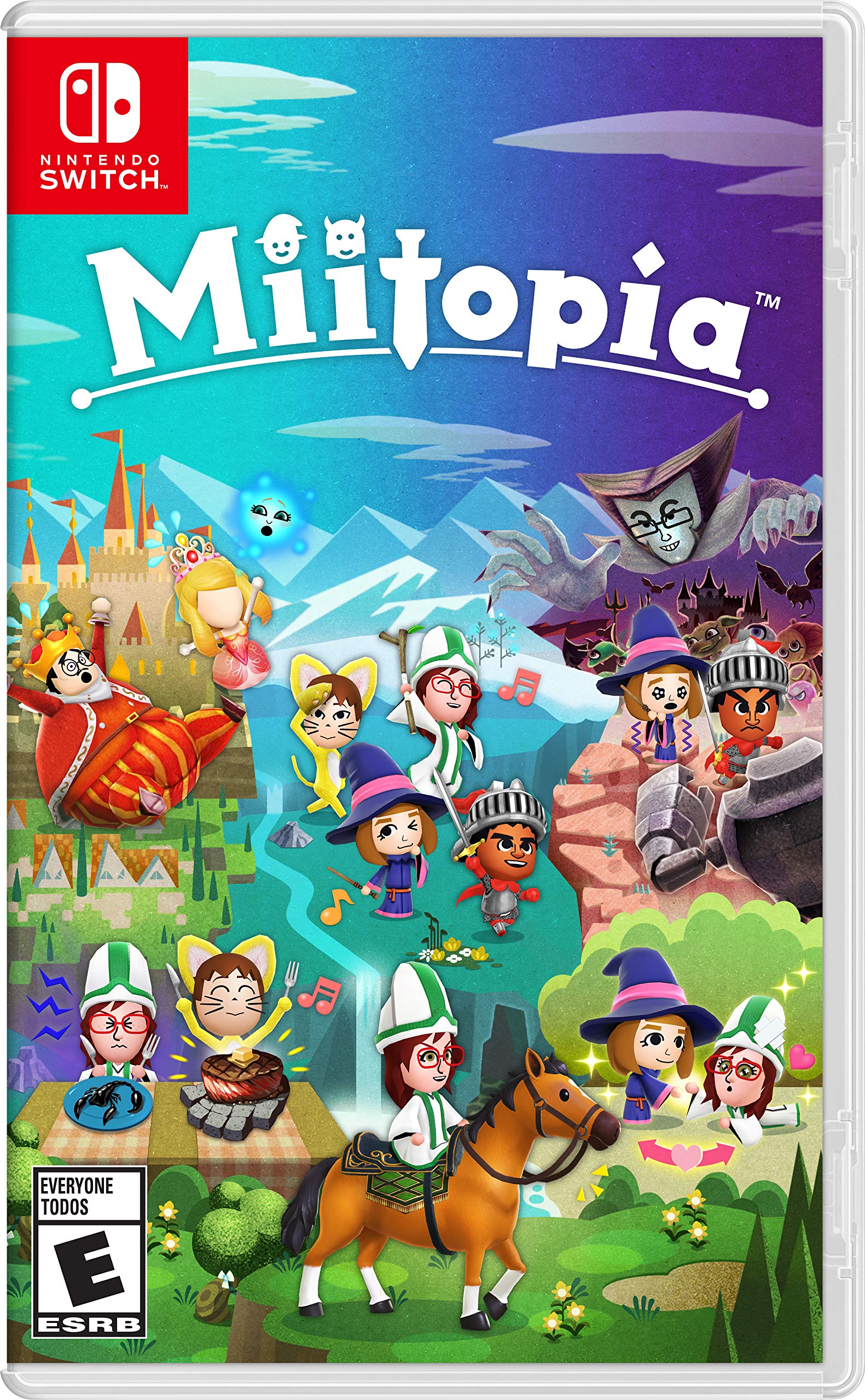 Nintendo Miitopia for Nintendo Switch - Model HACPAW8SA - Adventure RPG Game