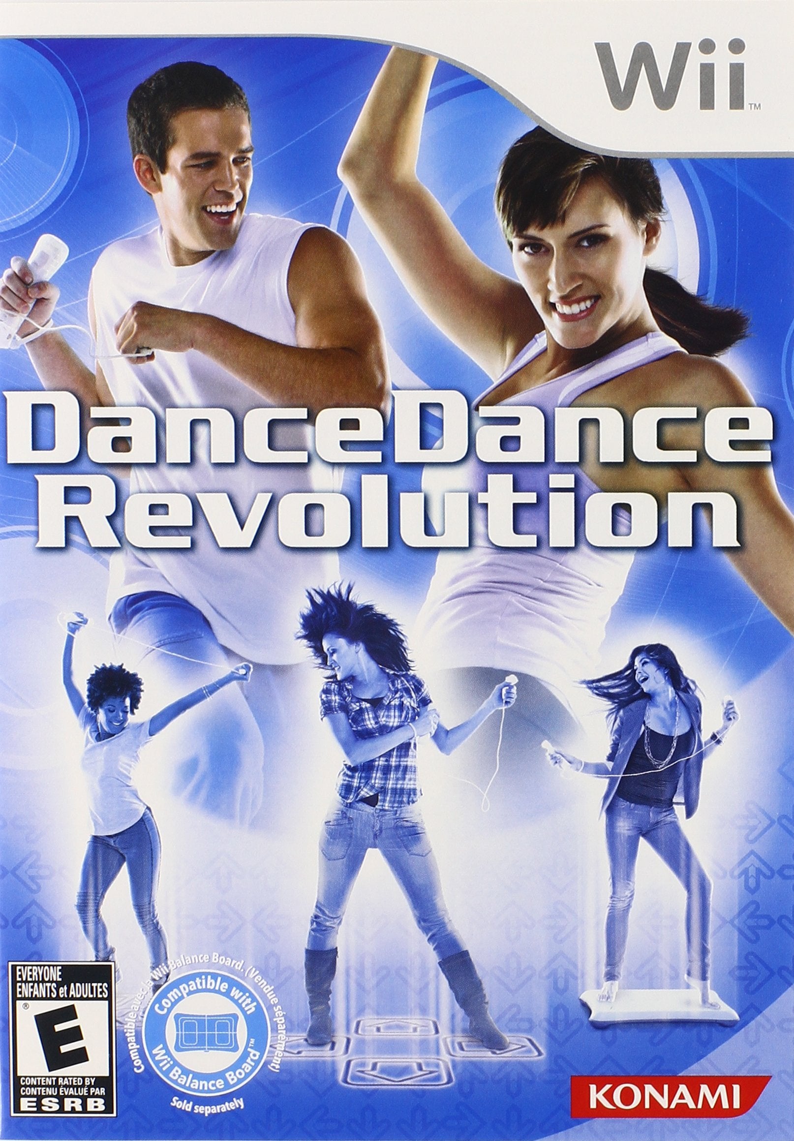 Konami Dance Dance Revolution WII Game - Model 083717401131, Interactive Dance Gameplay