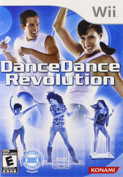 Konami Dance Dance Revolution WII Game - Model 083717401131, Interactive Dance Gameplay