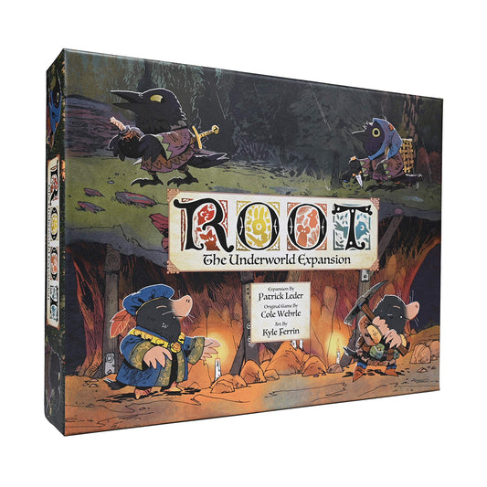 Leder Games Root: The Underworld Expansion - Cardboard, Green, Model LED01002