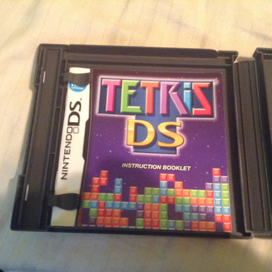 Nintendo Tetris DS Game - Model NTR P ATRE - Classic Puzzle Adventure for Nintendo DS