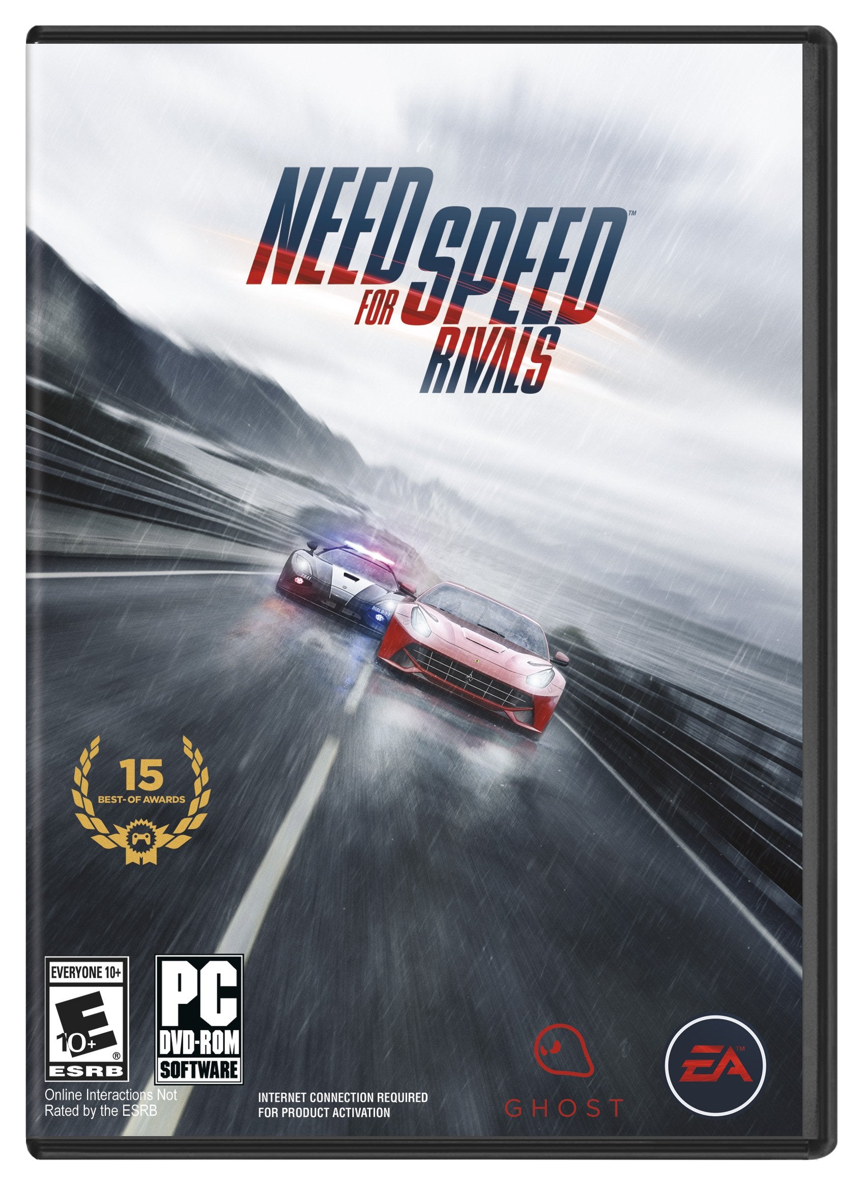 Electronic Arts Need for Speed Rivals - PC Game, Model 73036, Racing Adventure