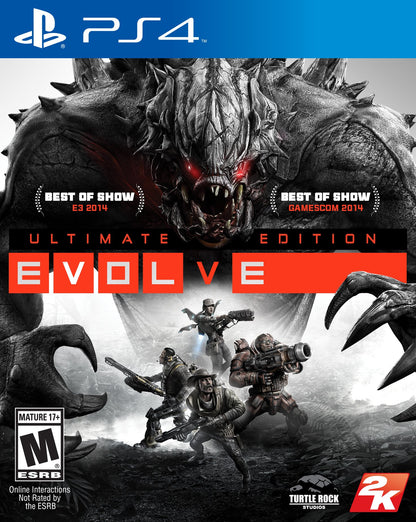 2K Evolve Ultimate Edition - PlayStation 4 Game, Model 47698