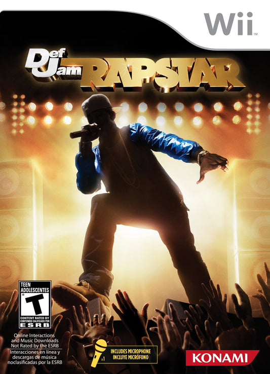 Konami Def Jam Rapstar (Bundle) - Model 25114, Ultimate Rap Game Experience