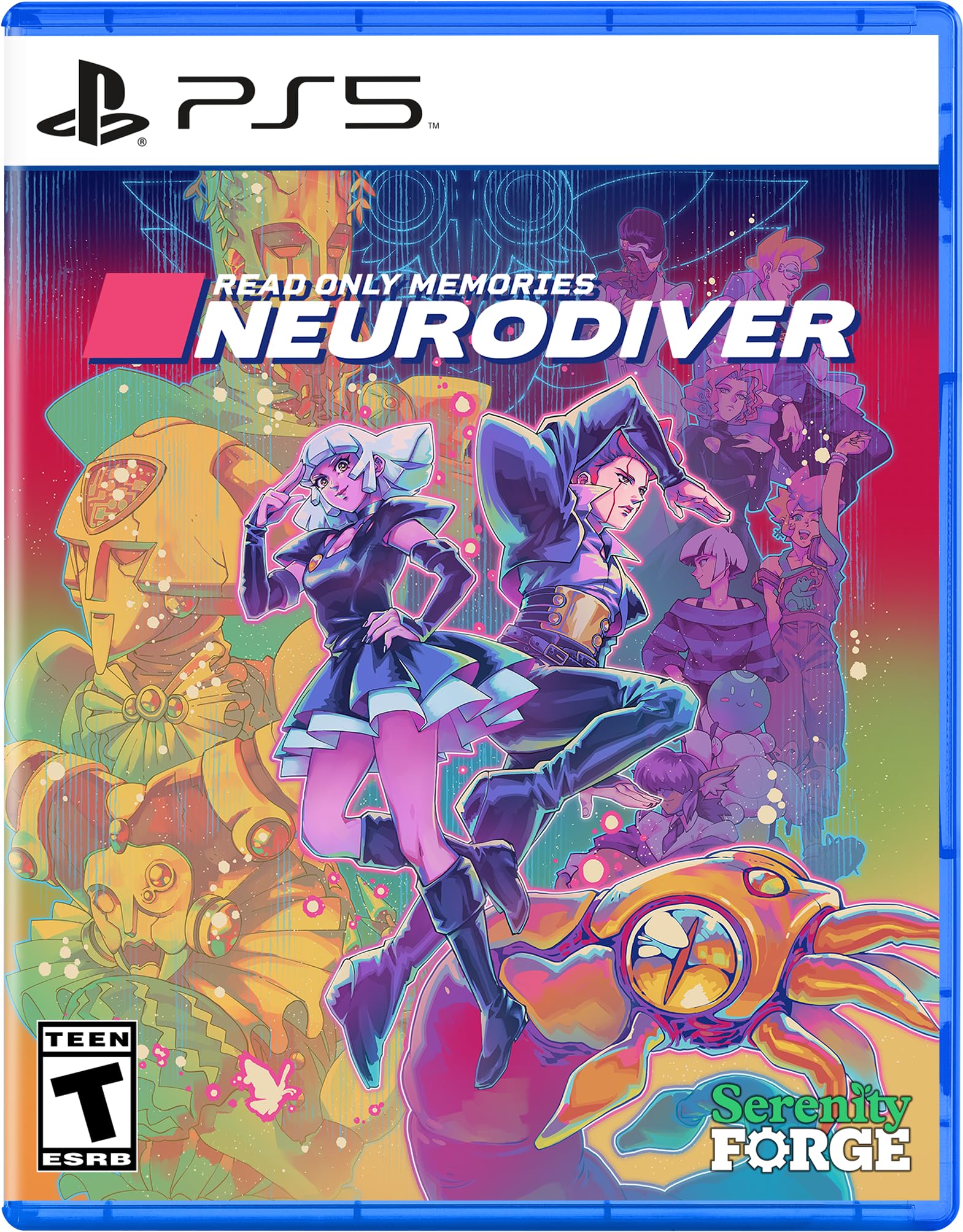 Serenity Forge Read Only Memories: NEURODIVER Physical Edition for PS5 - Engaging Adventure Game