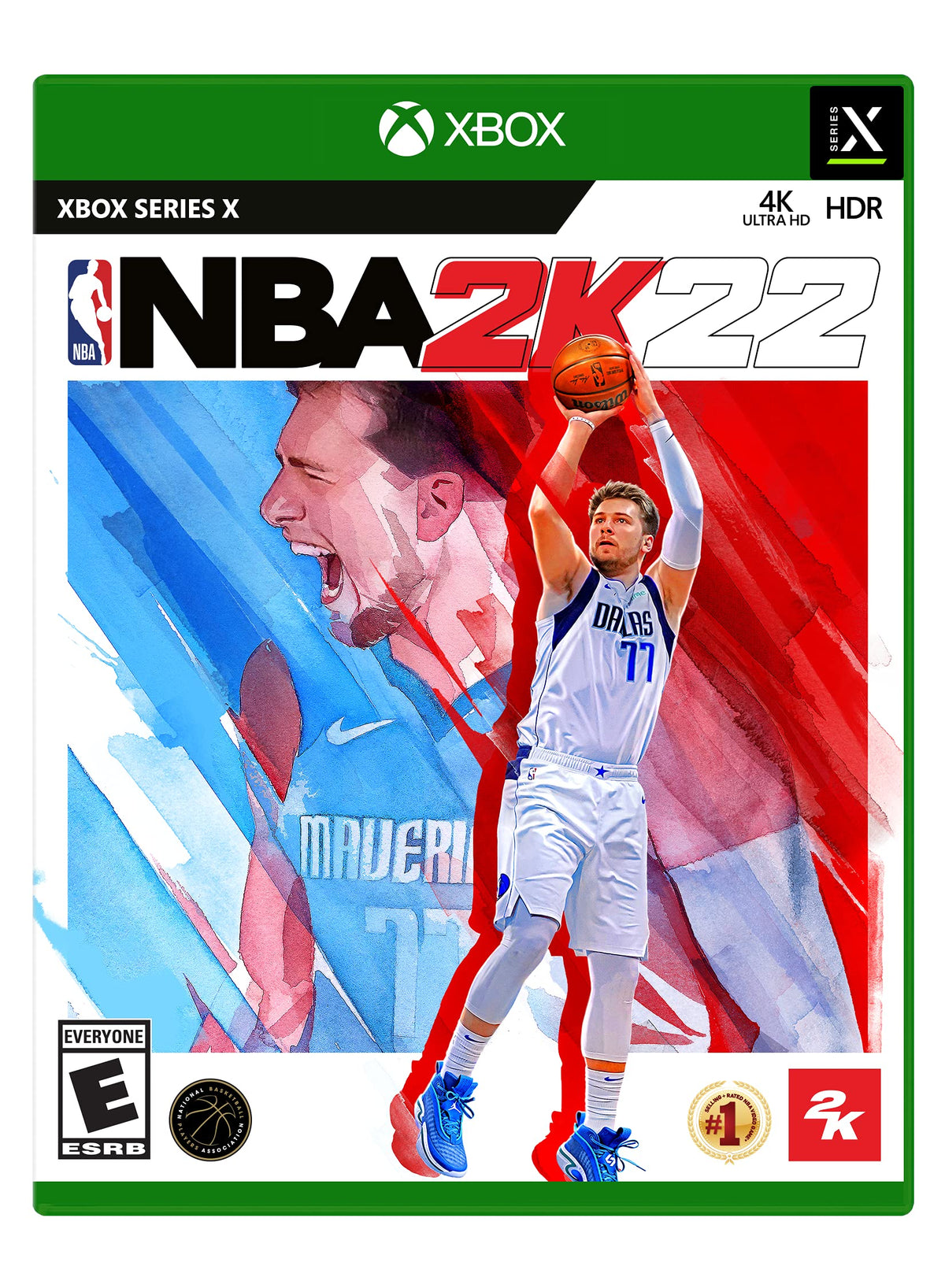 2K NBA 2K22 - Xbox Series X Video Game, Multi-Colored, Model 59752