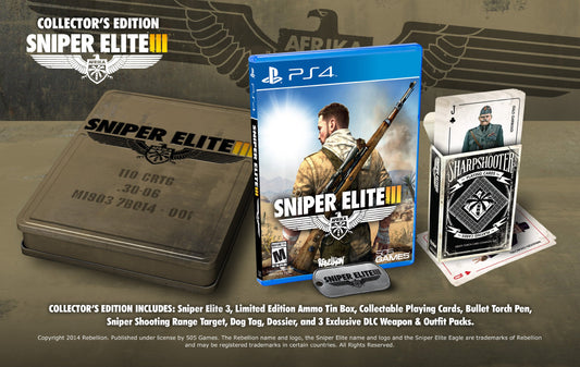 Sniper fine design III: Collectors Edition - PlayStation 4 Collectors Edition