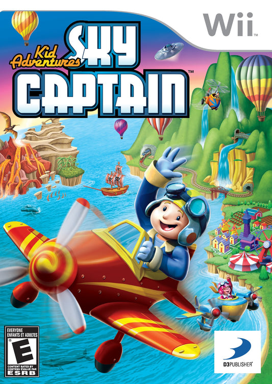 D3PUBLISHER Kid Adventures: Sky Captain Game for Nintendo Wii - Model 34018