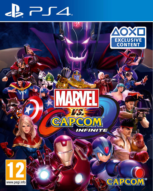Capcom Marvel Vs Infinite (PS4) - Action Fighting Game, Model 1024744