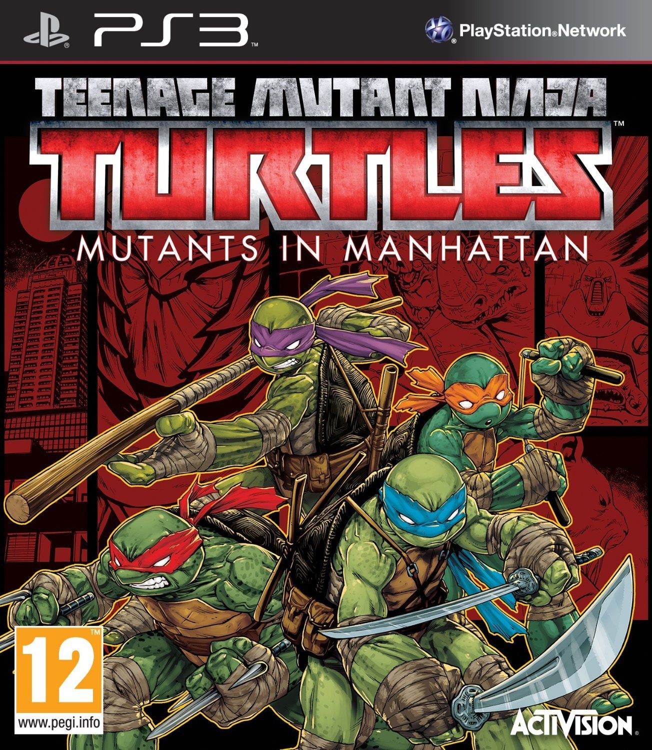 Teenage Mutant Ninja Turtles: Mutants in Manhattan - PlayStation 3 (Renewed)