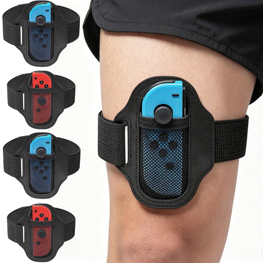 Leg Strap for Nintendo Switch Sports Play Soccer/for Switch OLED Model Ring Fit Adventure Bundle Leg Fixing Band,Adjustable Adul