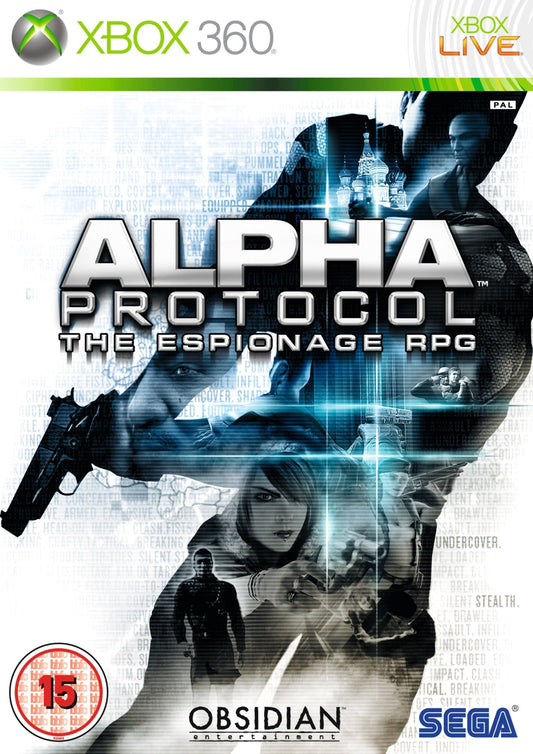 SEGA Alpha Protocol Game - Model 5055277001576 - Action RPG Adventure