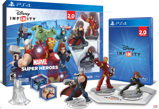 character-themed INFINITY: Marvel Super Heroes (2.0 Edition) Video Game Starter Pack - PlayStation 4