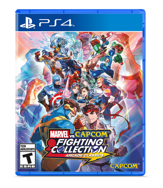 Capcom Marvel vs. Capcom Fighting Collection - Arcade Classics for PlayStation PS4, Model 56104