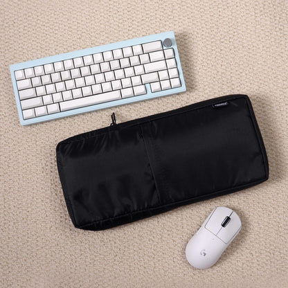 Sumgsn 75% Mechanical Keyboard Case - Waterproof, Shockproof, Medium Size, Black