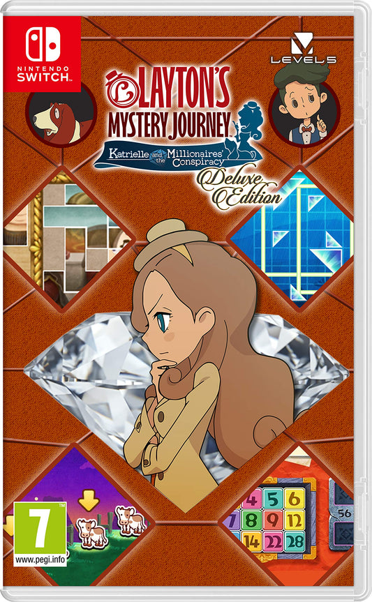 Laytons Mystery Journey: Katrielle and the Millionaires Conspiracy (Nintendo Switch)