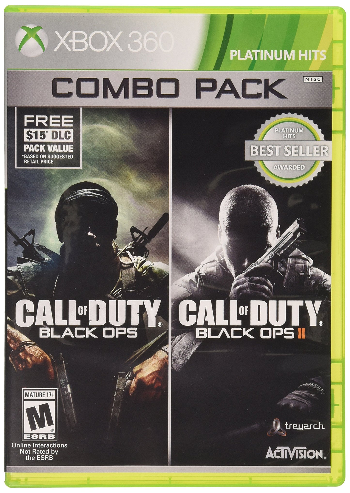 ACTIVISION Call of Duty: Black Ops Combo Pack - Xbox 360 - Black, Model 87437