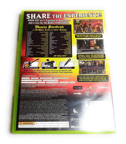 ACTIVISION Guitar Hero World Tour (Renewed) - Classic Music Game for Xbox/PS3