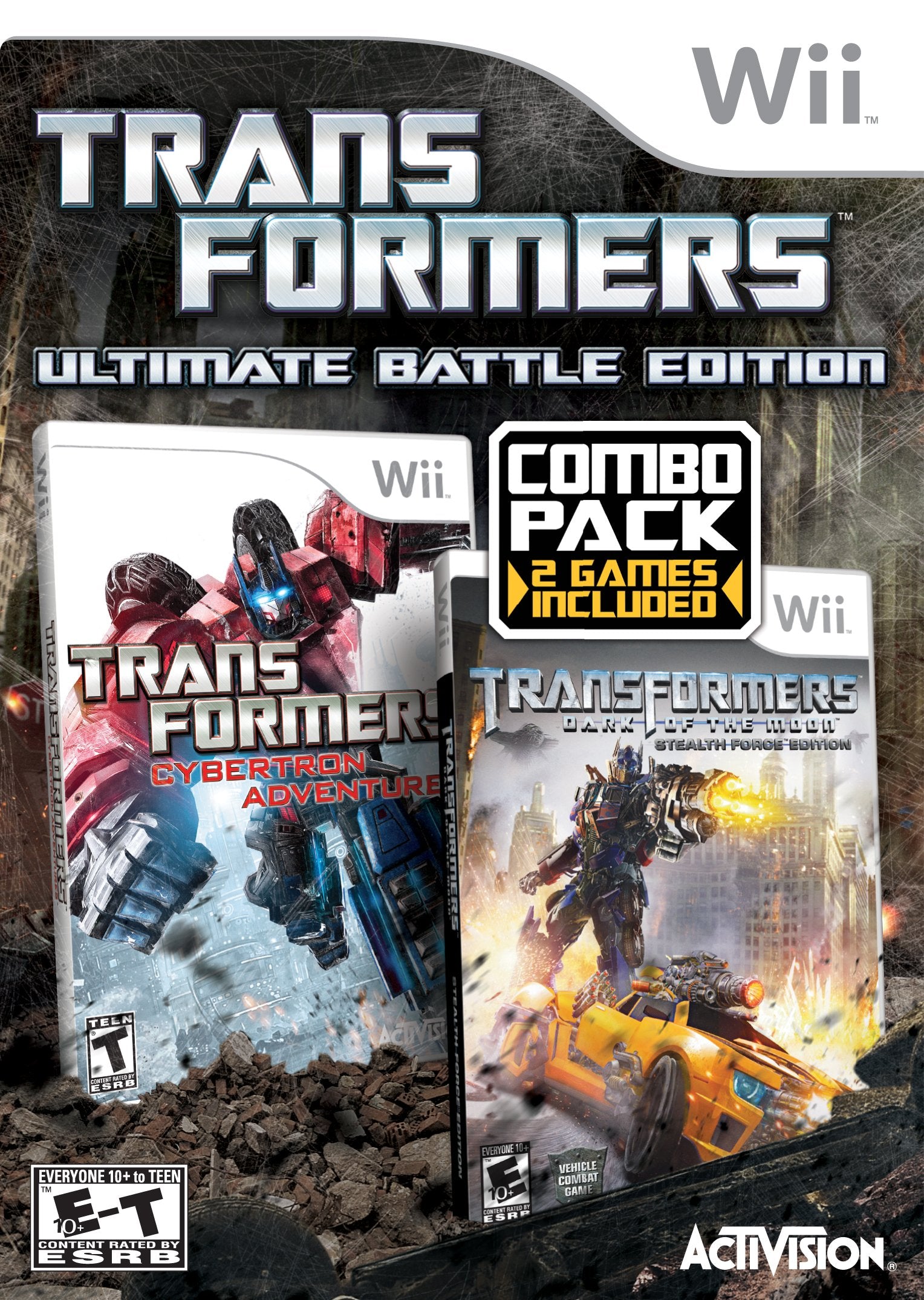 ACTIVISION Transformers Ultimate Battle Edition - Wii Game, Model 76796