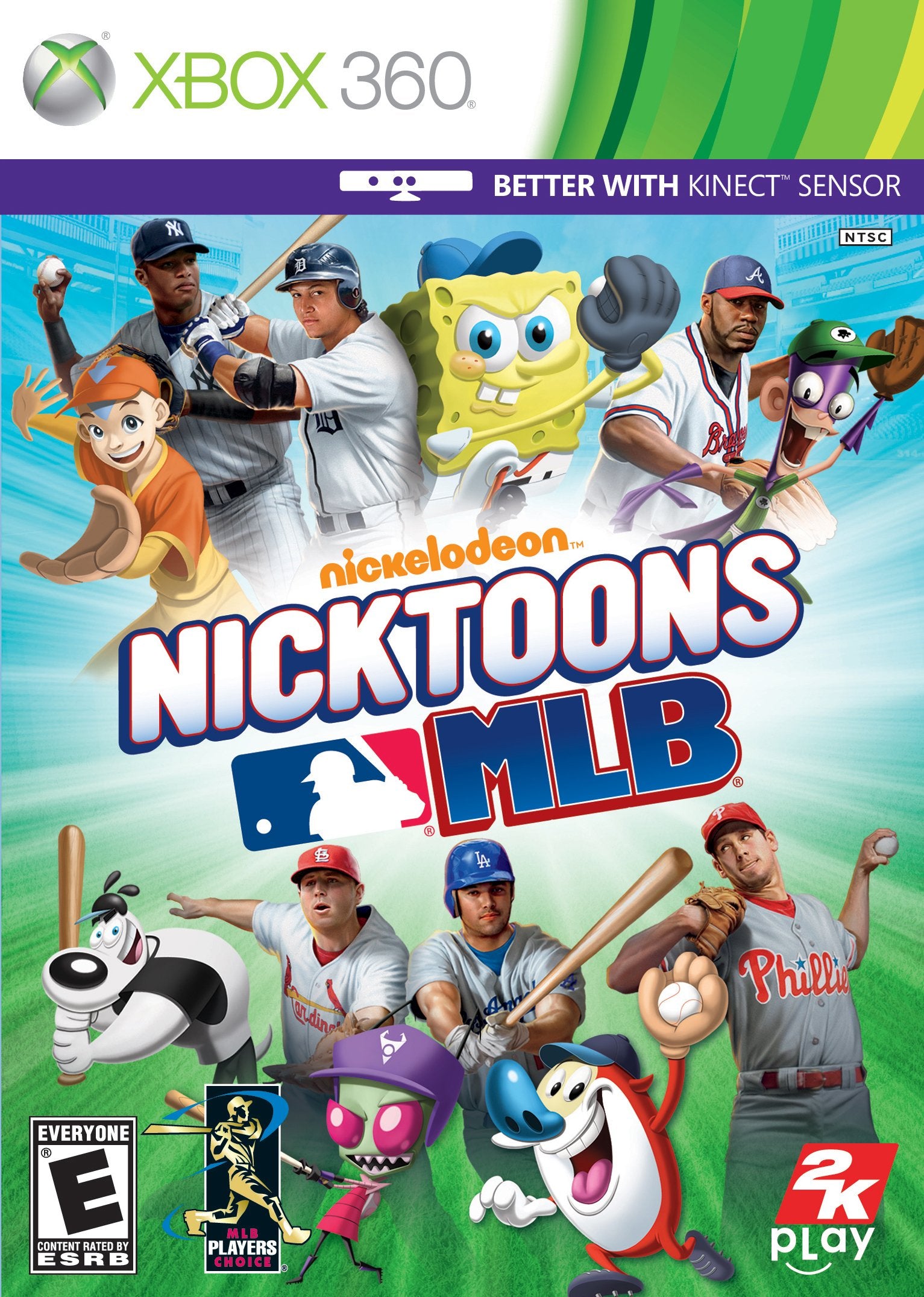 Nicktoons MLB - Xbox 360 (Renewed)