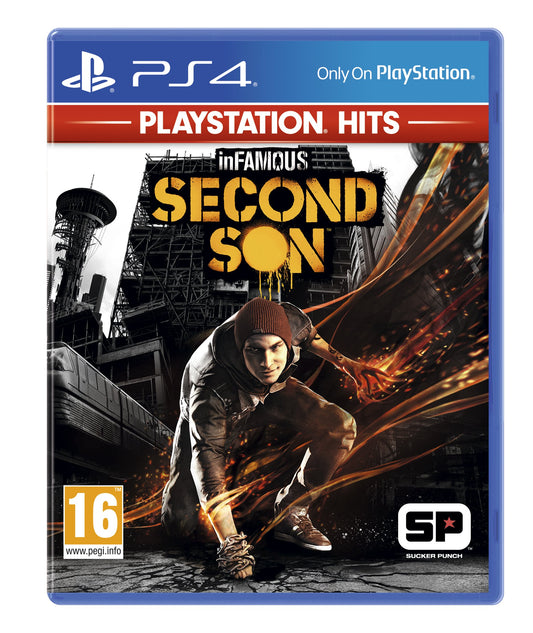 Sony InFamous Second Son (PS4) - PlayStation Hits (Renewed)