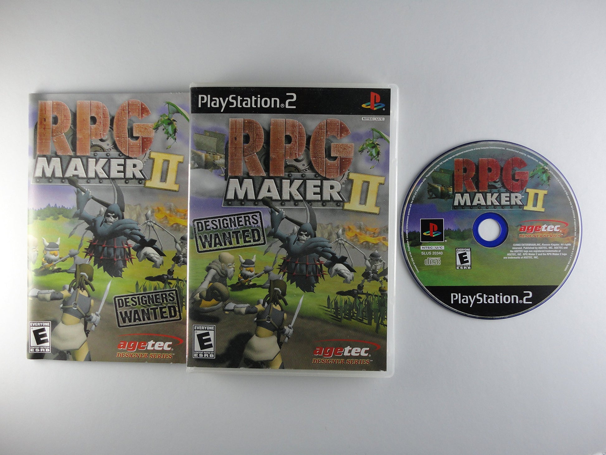 RPG Maker II - PlayStation 2 (Renewed)