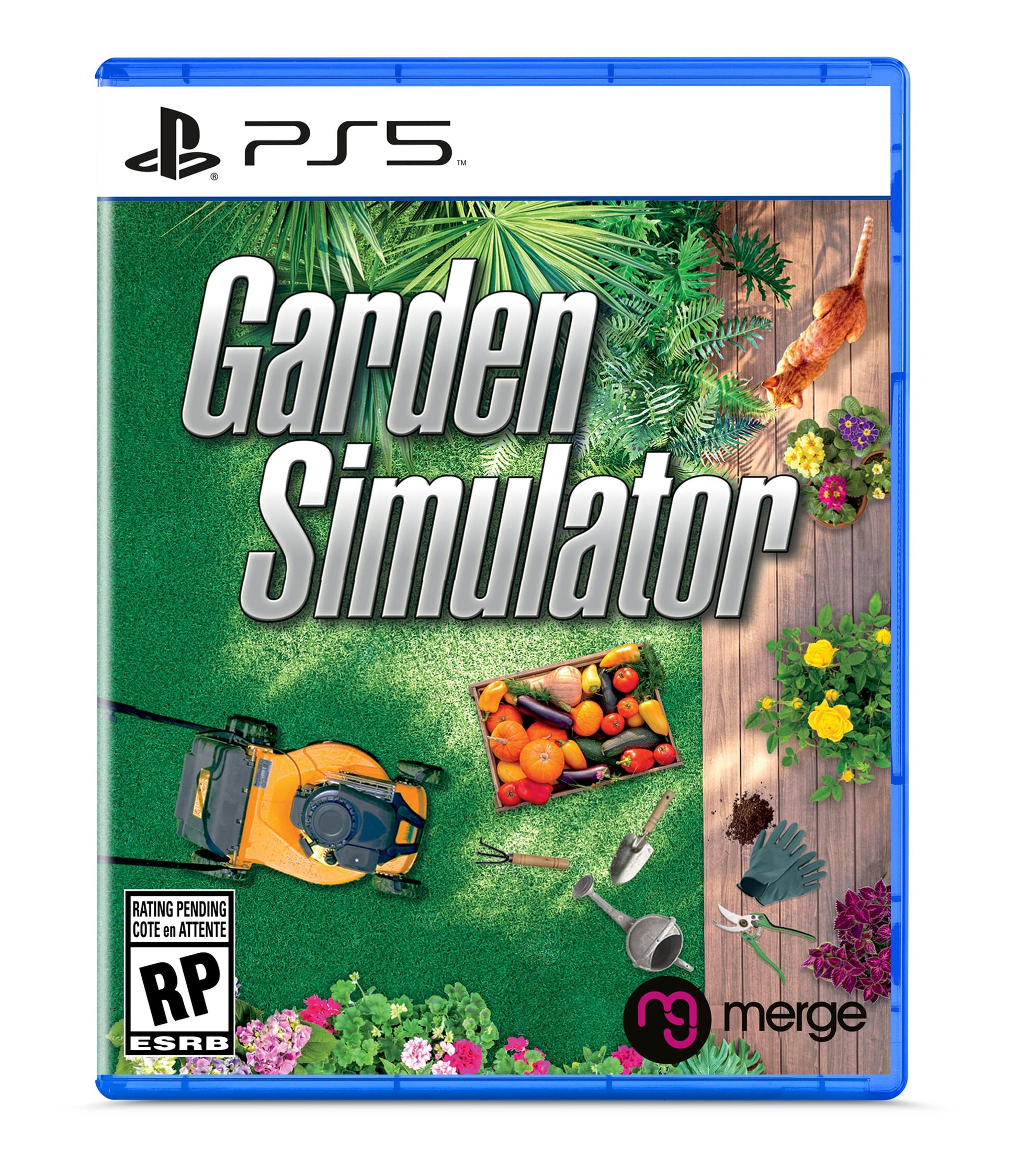 Merge Games Garden Simulator - PS5 Game, Model CSCT502174PS5, Interactive Gardening Experience