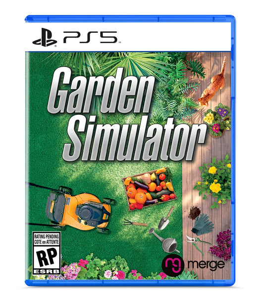 Merge Games Garden Simulator - PS5 Game, Model CSCT502174PS5, Interactive Gardening Experience