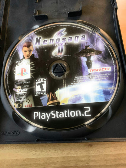 Bandai Namco Xenosaga Episode II: Jenseits Von Gut und Bose - PlayStation 2 Game, Model 10017