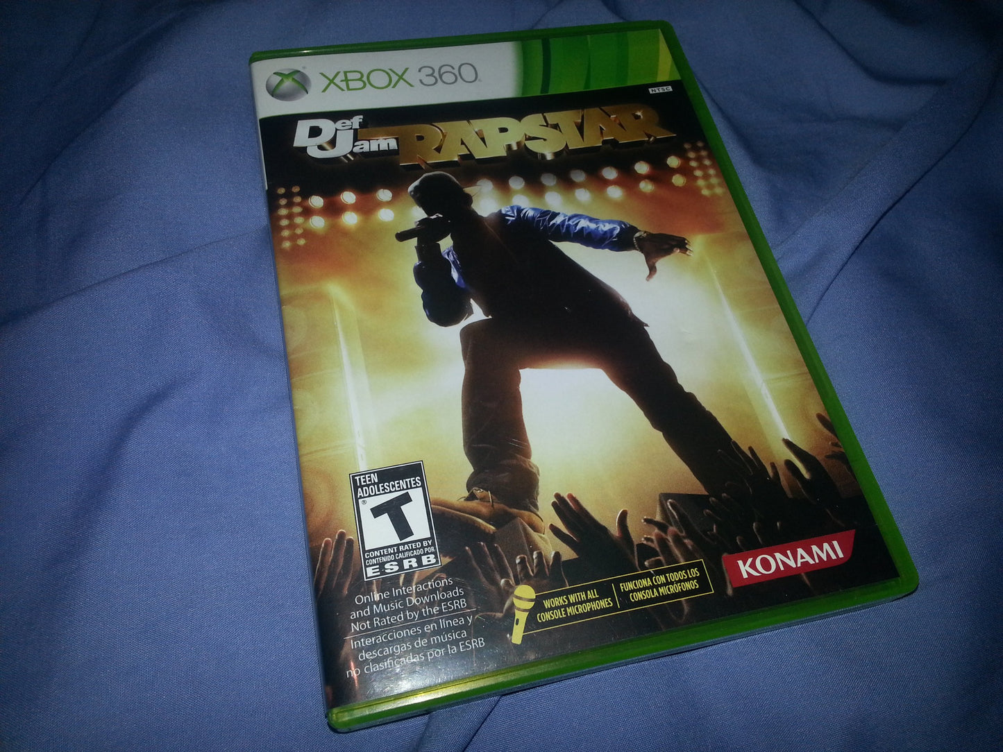 Konami Def Jam Rapstar Software - Model 300915 for Ultimate Music Gaming Experience