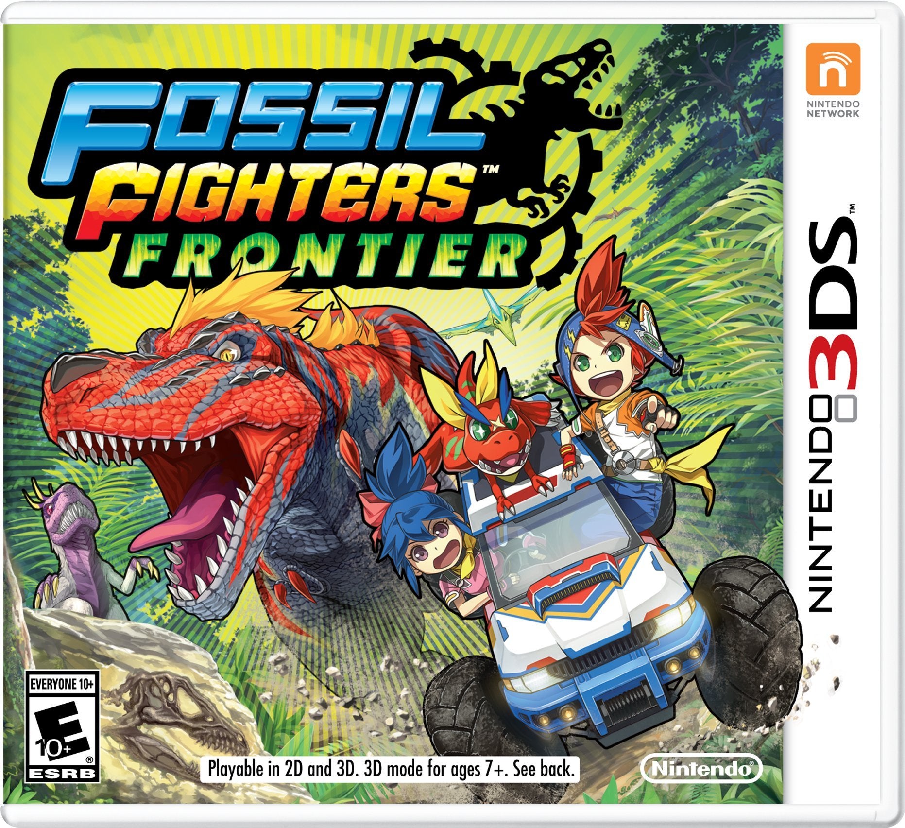 Nintendo Fossil Fighters Frontier Video Game - E3 Model, Adventure, Action-Packed Gameplay