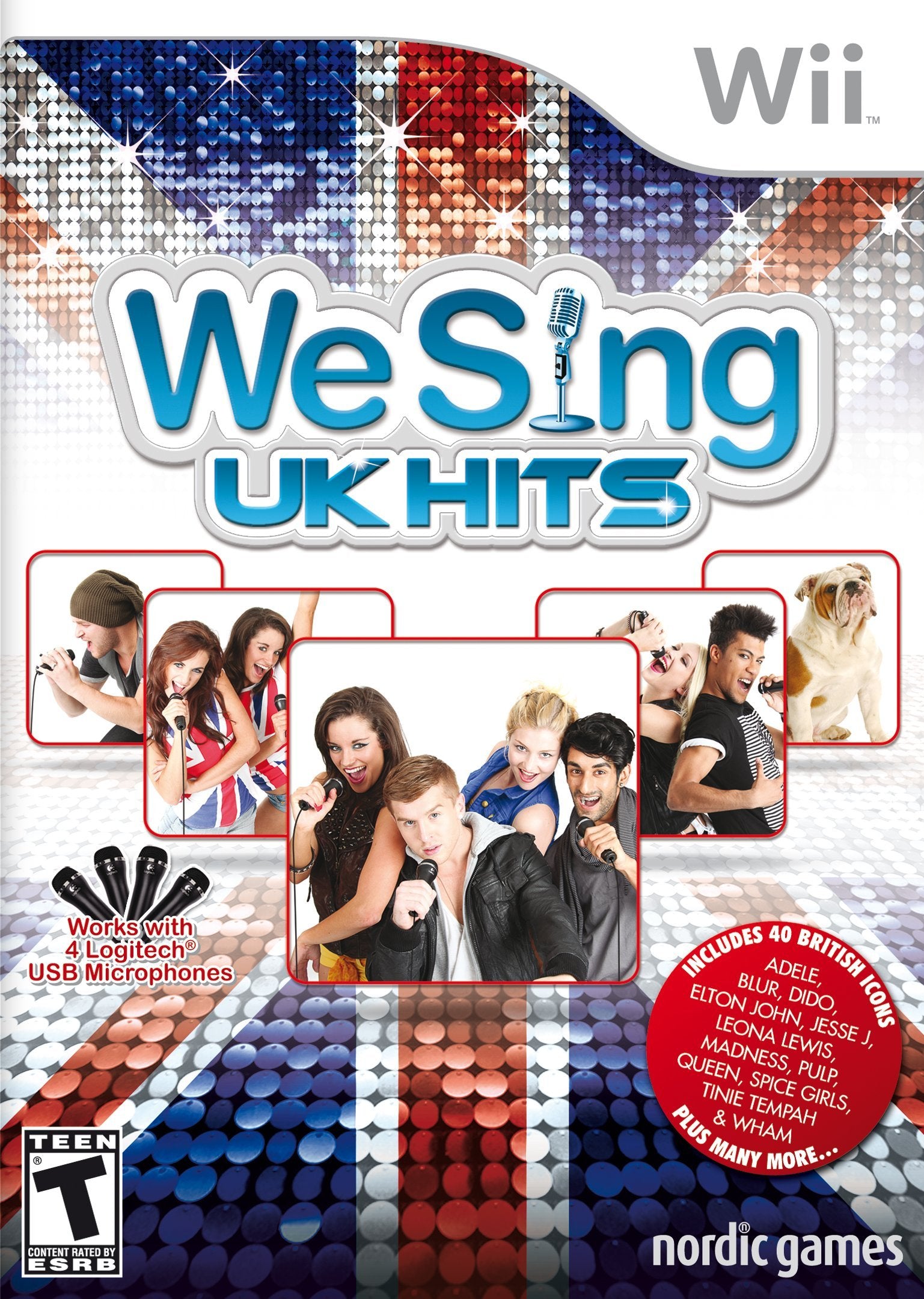 THQ Nordic We Sing: UK Hits for Nintendo Wii - Model 00409, Fun Karaoke Game
