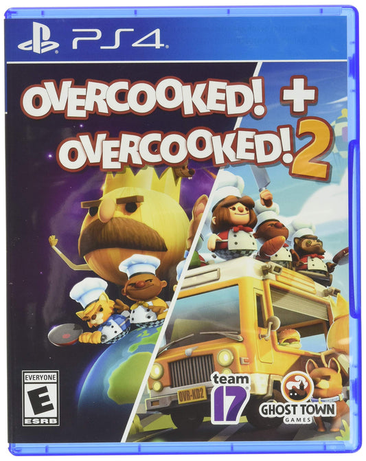 U&I Entertainment Overcooked! + Overcooked! 2 - Fun Multiplayer Cooking Game - Model 812303013393