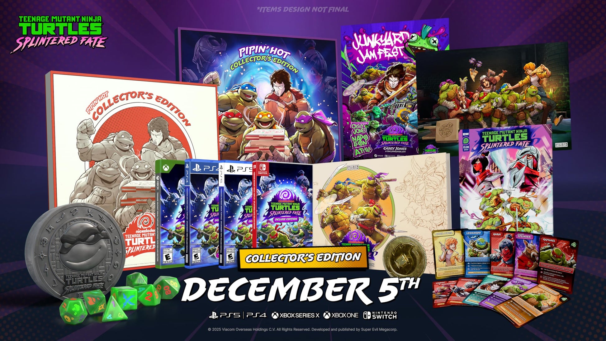 Teenage Mutant Ninja Turtles: Splintered Fate Pipin Hot Collectors Edition - Nintendo Switch