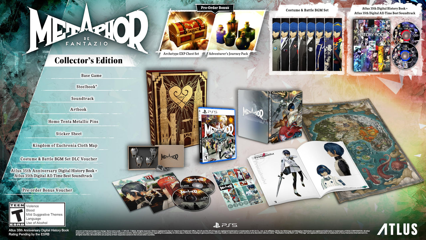 Metaphor: ReFantazio Collectors Edition - PlayStation 5