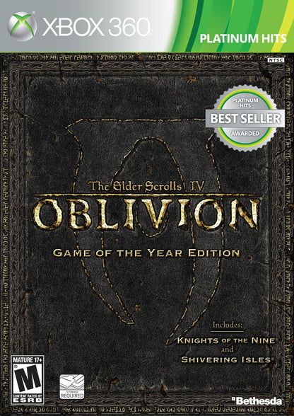 Bethesda The Elder Scrolls IV: Oblivion - Xbox 360 Game of the Year Edition, Model 39284