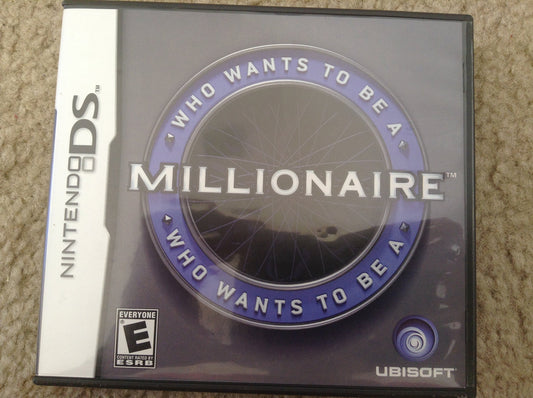Ubisoft Who Wants to be a Millionaire? - Nintendo DS Game, Model 16617