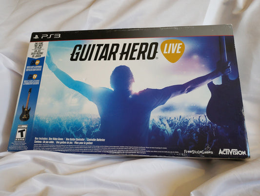 Salman Store Guitar Hero Live Bundle with Guitar for Sony PS3 - New, Model SG_B01LKLMV40