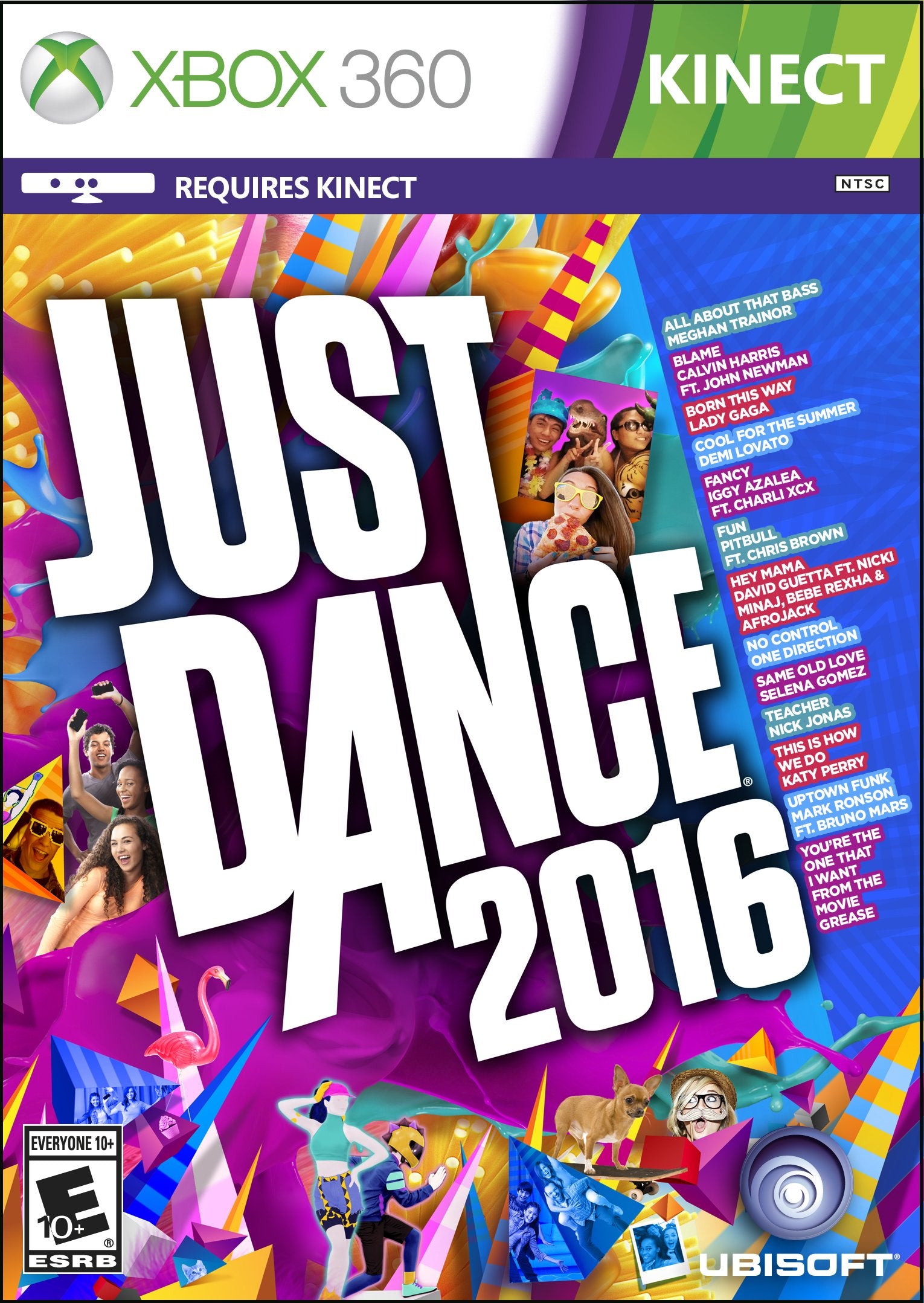 Ubisoft Just Dance 2016 Game for Xbox 360 - Model JD4, Fun Dance Experience