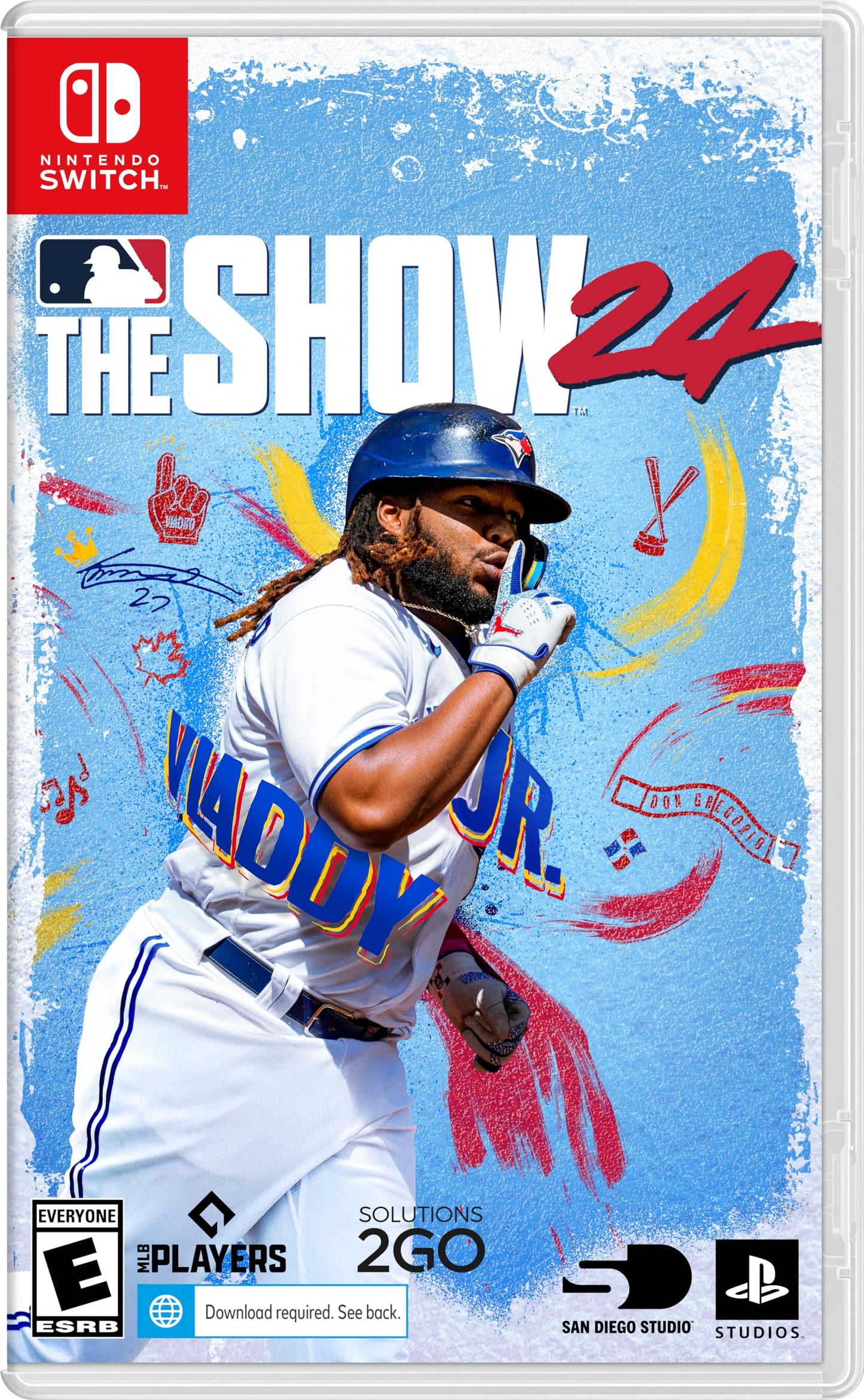 Solutions 2 Go MLB The Show 24 for Nintendo Switch - Model 1252938, Exciting Baseball Gameplay, Perfect for Sports Fans
