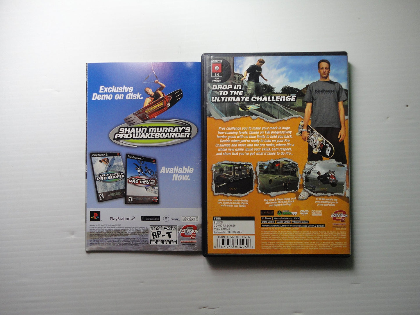 ACTIVISION Tony Hawk's Pro Skater 4 - PlayStation 2 Game, Model 80425