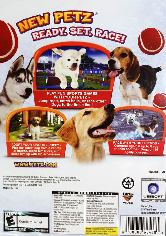 Ubisoft Petz Sports - PC Game (Model 68438) - Interactive Pet Simulation Experience