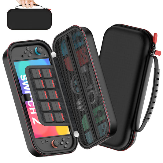 NinABXY Switch Carrying Case Compatible with Nintendo Switch 2 | 3-Layer Protection for Joy-cons  Consoles & Games  Switch 2 Accessories for Travel  Scratch-Proof Legacy Systems for Nintendo 3DS S