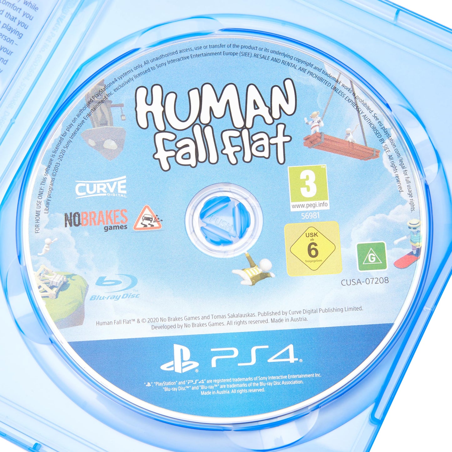 CPWORLD Human: Fall Flat - Anniversary Edition (PS4) - Fun Puzzle Platformer Game, Model 5060760880354