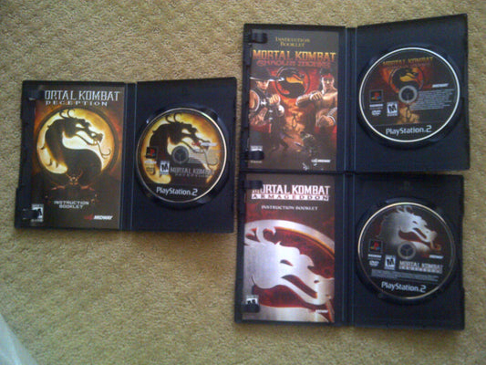 Mortal Kombat Kollection (Deception  Armageddon  Shaolin Monks) - PlayStation 2